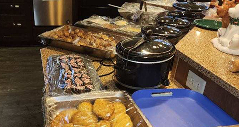 Chef Dominique Catering prepared meals for our Ronald McDonald House