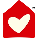 Icon of house with heart