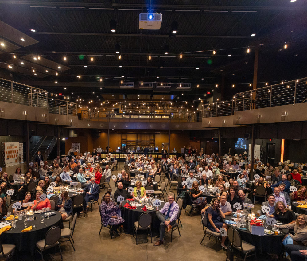 Kilts for Kids event crowd