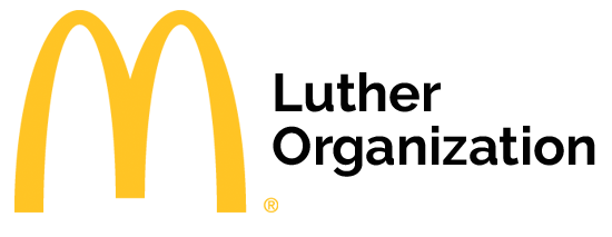 Luther Organization McDonald's owner/operator event sponsor logo