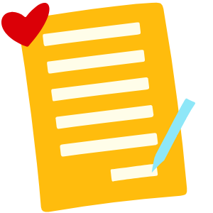Icon representing signed document