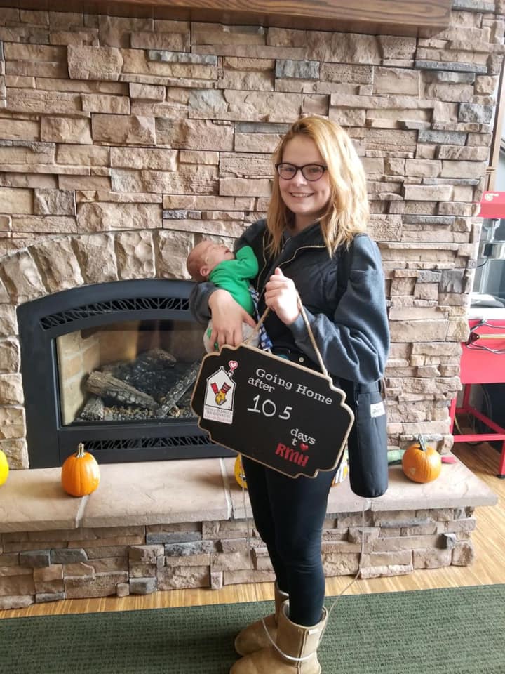 Skyler going home after 105 days