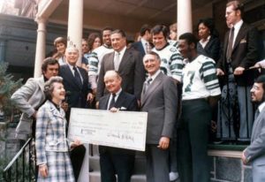The First Ronald-McDonald House opening, Philadelphia, PA with Dr. Audrey Evans and Fred Hill